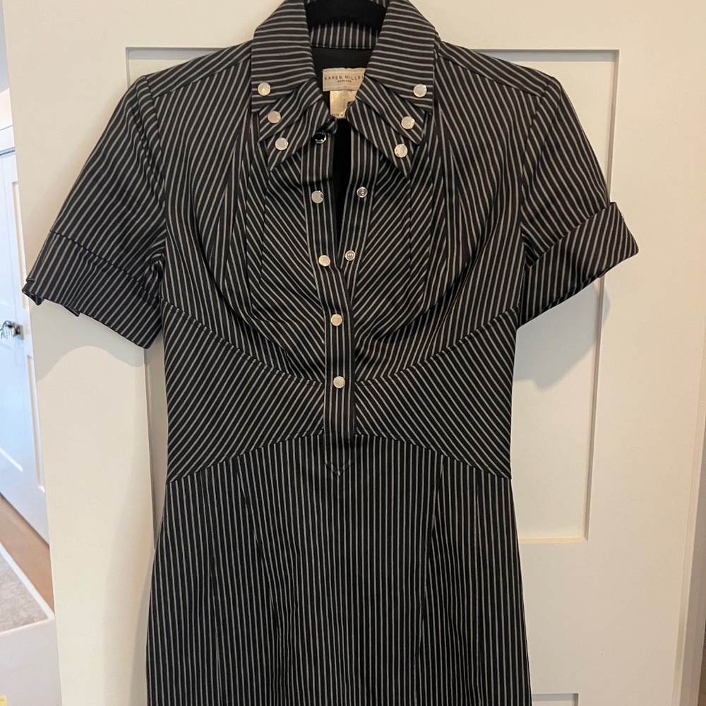 Karen Millen Pinstripe Dress